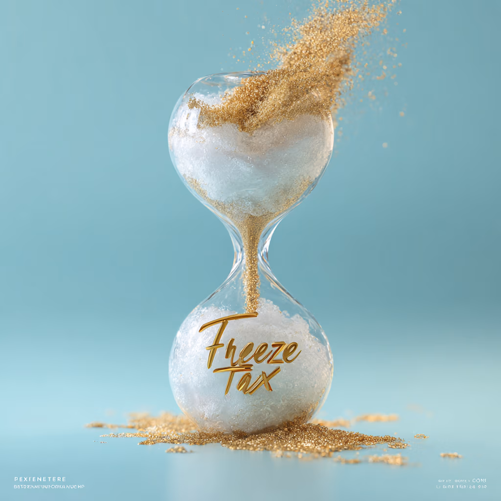 Illustration of an hourglass representing the time limits and benefits of EIS Deferral Relief.